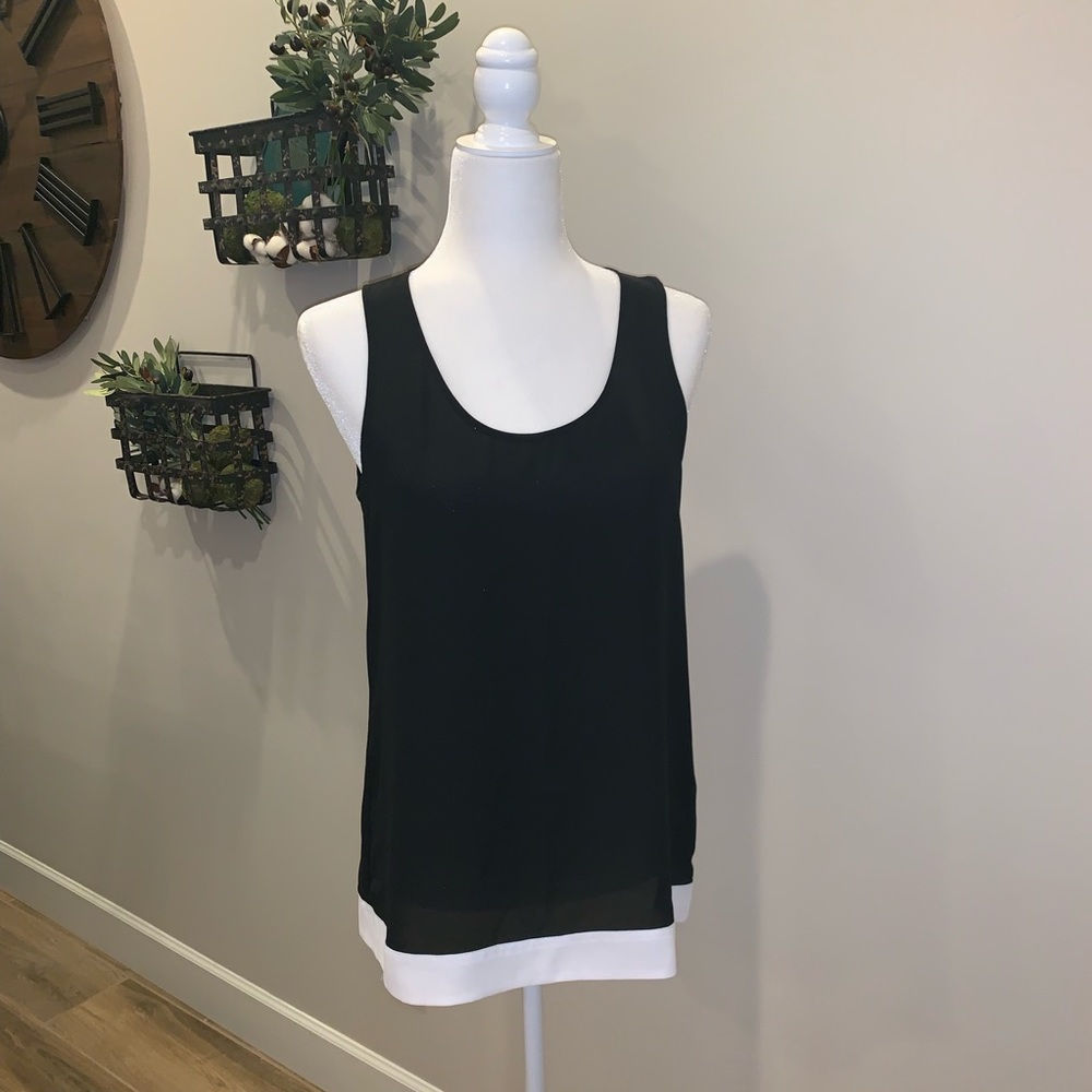 Black Express Open Back Tank